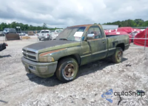 1996 Dodge Ram 1500 из США, поврежденный, VIN 1B7HC16Y6TS608739